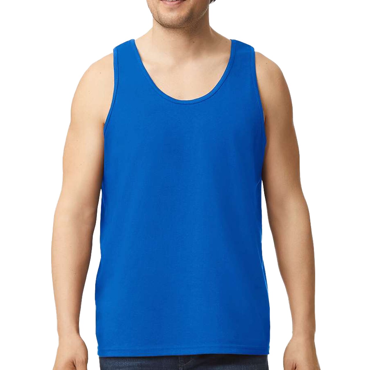 Gildan Ultra Cotton Tank Top, Workout Sleeveless Muscle Shirts